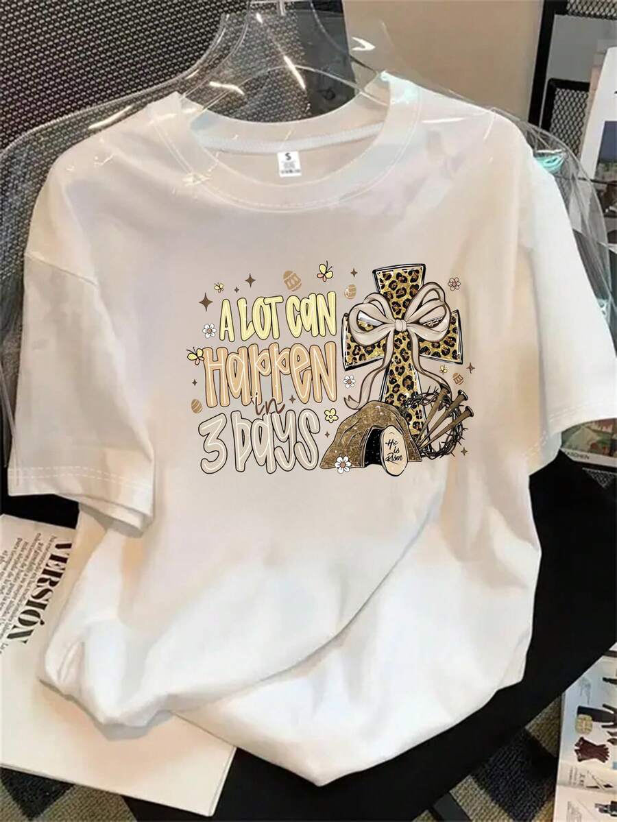 Halloween Graphic T-Shirt - White - View 1