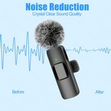 Wireless Lavalier Microphone For IPhone TypeC, Plug And Play, 2.4G Ultra-Low Latency, Built-In Noise Reduction Chip, Suitable For Video Recording, Interview, Podcast, Vlog, 50mAh Rechargeable Battery - View 5