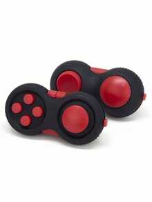 1pc-Simulated Joystick Stress Relief Toy, Multi-Function Buttons, Release Toy, Relieve Stress, Agitation And Anxiety, Highly Playable, Versatile Functions, Suitable For Daily Office Stress Relief And Birthday Gifts, Christmas Gifts - Multicolor - View 11