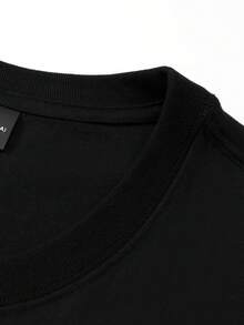 Chemise de sport réversible pour hommes avec divers motifs de fitness et d'extérieur - Coupe décontractée, col rond, chemise d'entraînement décontractée pour une utilisation toute l'année. - Noir - Voir 4