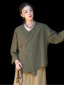 Women Tops - Purple - View 9