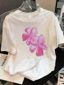 Halloween Graphic T-Shirt - White - View 1