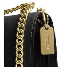 Coach Women's Mini Klare Chain Crossbody Bag - Hitam - View 4
