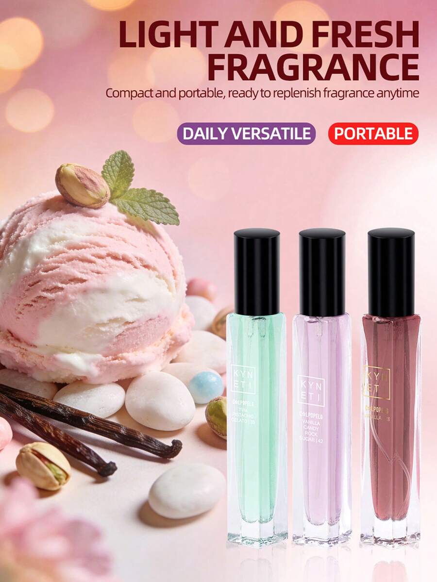 10ML Vanilla Candy Rock Fragrance Spray 42, Vacation Essential, Portable Air Freshener, Enjoy Olfactory Feast Anytime And Anywhere, Charm-Enhancing Aromatic Deodorizer, Long-Lasting Scent, Halloween Gift, Christmas Gift