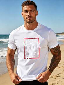 Men T-Shirts - White - View 6