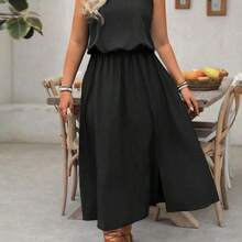 Plus Size Dresses - Blue - View 6
