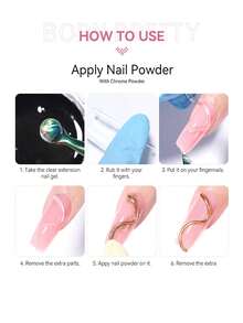 BORN PRETTY 60g Non-Stick Hand Extension Gel Nail Polish 3D Shaping/Sculpting/Carving Milky Jelly Hard Gel UV/LED Manicure - 白色 - 查看 9