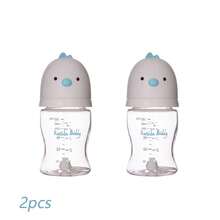 1件/2件 160ml 嬰兒奶瓶，Tritan材質，5cm瓶口直徑，柔軟舒適奶嘴，卡通小雞設計，適合嬰兒多階段日常使用 - 多色[適合3-12個月的寶寶使用] - 查看 15