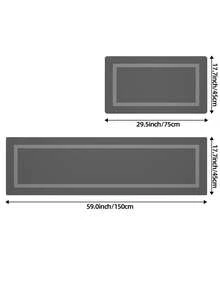 DAJIANG 1pc Bohemian Vintage Kitchen Runner Rug, Non-Slip Rubber Backing Washable Kitchen Mat, Thickened Floor Carpet For Floor, Hallway, Laundry Room, Holiday Room Decor - Multicolor - View 2
