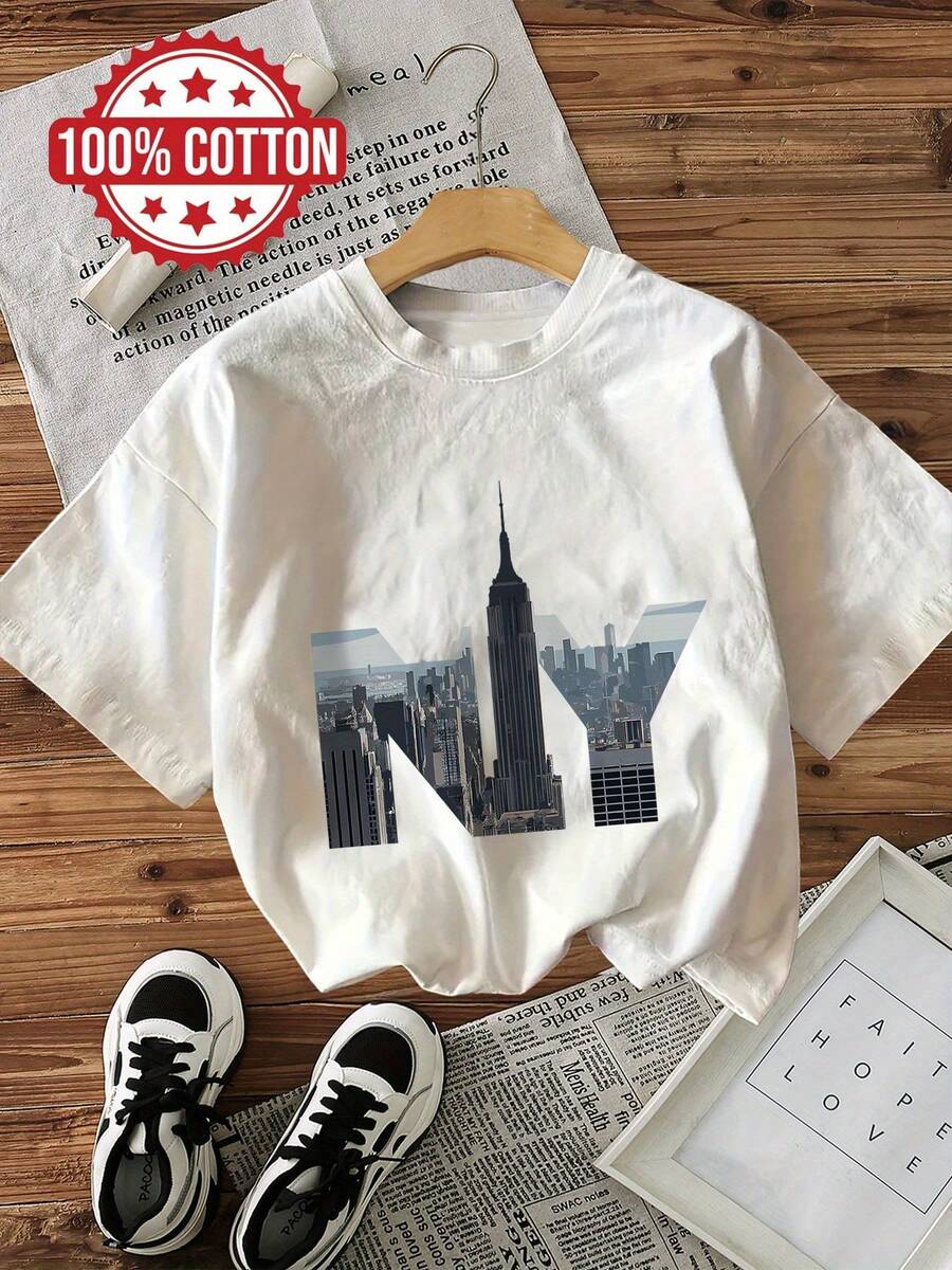 Women T-Shirts - White - View 1