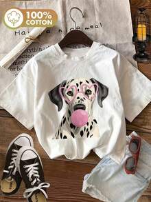 Women T-Shirts - White - View 1