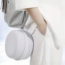 New U-Shaped Memory Foam Neck Pillow With Storage Bag, Portable Travel Pillow With Slow Rebound Support, Removable Washable Pillowcase, Suitable For Airplane, Office Nap And Travel, Portable U-Shaped Memory Foam Neck Pillow With Carrying Storage Bag, U-Shaped Memory Foam Travel Neck Pillow With Storage Pouch - Travel U-shaped Pillow - View 3