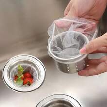 100pcs/200pcs Kitchen Sink Strainer Trash Filter, Kitchen Waste Filter, Collects Kitchen Waste From Sink - A - View 11