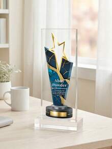 1 chiếc huy chương giải thưởng hình sao bằng acrylic cá nhân hóa, quà tặng công nhận nhân viên, cúp vinh danh công ty tùy chỉnh, quà hưu trí hoặc quà cảm ơn cho nhân viên và quản lý, trang trí văn phòng thẩm mỹ, quà tốt nghiệp - Nhiều màu - Xem 15