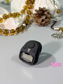 New Customized Mini Electronic Ring Counter, Simple And Lightweight Design With LED Digital Display, Widely Applicable For Daily Prayer, Warehouse Counting, Business Events, Scenic Spot Traffic Statistics, Festival Gifts And Long Battery Life For Prolonged Use - Multicolor - View 22