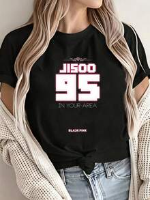 Women T-Shirts - Black - View 1