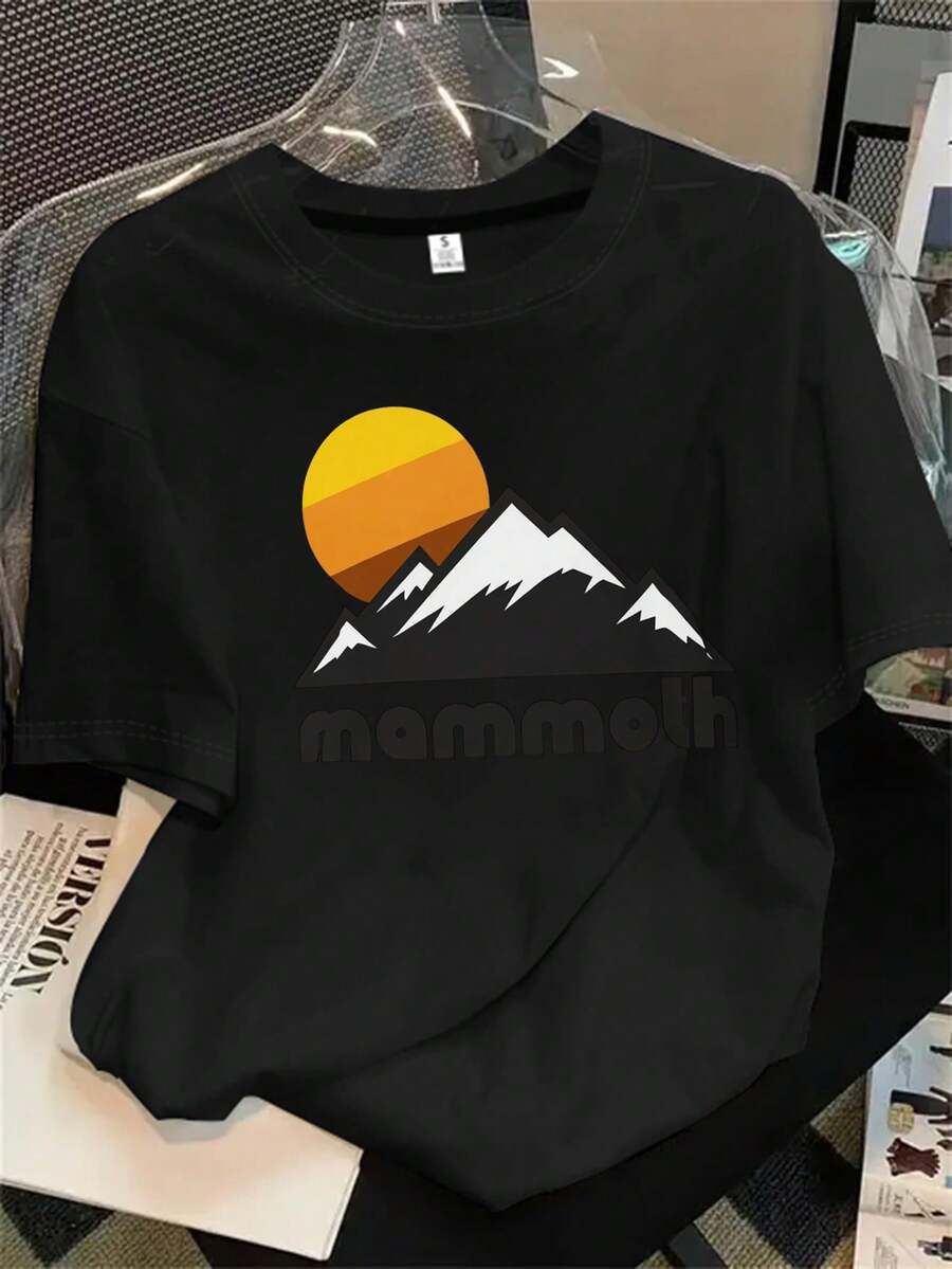 Halloween Graphic T-Shirt - Black - View 1