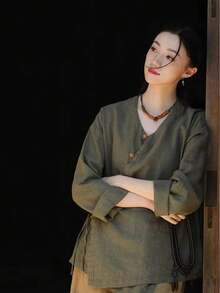 Women Tops - Purple - View 3