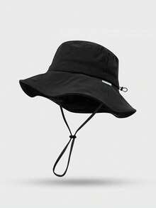 1 pieza Sombrero de cubo de secado rápido para mujer, Sombrero de sol para viajes al aire libre y senderismo para hombres, Sombrero de sol plegable para playa y vacaciones, Adecuado para primavera y verano - Multicolor - Ver 10