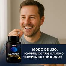 Treonato de Magnésio com Treonina Force Power - Kit com 02 Unidades - Original - Visão 4