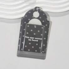 Funda mini de PVC con lunares para tarjetas de broma, funda de almacenamiento para colección de fans, portatarjetas de 3 pulgadas para fotos de ídolos, tarjetas de campus, tarjetas de identificación y fotos - multicolor - Ver 9