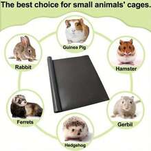 Washable Guinea Pig Bedding & Fence Mat - Reusable Non-Slip Odor-Absorbing, Suitable For Rabbits, Ferrets, Guinea Pigs, Hamsters, Hedgehogs, Small Animal Bedding, Rabbit Bedding, Guinea Pig Accessories, Guinea Pig Bedding, Hamster Bedding - View 7