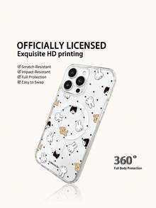 可愛 Miffy 兔子無線充電磁吸手機殼。此手機殼系列輕巧、防滑且耐用，適合卡通動漫風格手機殼，相容於 IPhone17 17Air 17pro 17promax 11 12 13 15 16pro 16promax 14Plus 15Plus 16Plus 15pro 16promaxXR。非常適合作為給家人和朋友的節日禮物。 - 無色 - 查看 4