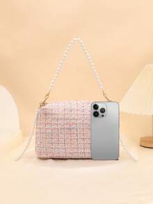 New Niche Design Pearl Shoulder Strap Handbag Fashionable Shoulder Crossbody Bag For Women - Multicolor - View 4