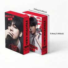 <Body To Body> JK/JIMIN/JIN/V/RM/J-HOPE，粉丝可交换礼物或周边商品，热门组合粉丝站卡片，适合拍照和收藏，可存放于卡套或护照中 - 單件 - 查看 11