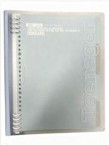 B5 Refillable Loose-Leaf Notebook, Student-Specific Detachable Loose-Leaf Notebook, Large Capacity Notebook, Loose-Leaf Refill, Highly Attractive Minimalist Soft Leather Loose-Leaf Notebook, Elementary School, Middle School, High School, College Student Classroom Notebook, Office Meeting Record Book, Replaceable Inner Pages, Office And Study Supplies, Notebook And Writing Board - Multicolor - View 15