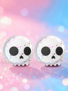 2 Pcs Thumb Grip Caps Compatible With Nintendo Switch /Switch OLED/Switch Lite, Controller Silicone Joystick Caps Cover Compatible With Switch Controller, Game Controller Accessories,Football/Shark/Flower/Cloud/Panda Patterns - Multicolor - View 11