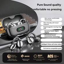 Bestselling Open-Ear Headphones With Stylish Design! Elegant And Sophisticated Appearance, TYPE-C Fast Charging + Long Battery Life, LED Digital Display For Clear Battery Level, Suitable For Outdoor Travel And Daily Listening, Comfortable For Long-Term Wear Without Pressure! - View 6