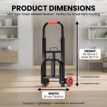This Folding Trolley Features A Detachable Large-Capacity Storage Bag, Stair Wheels, And A Portable Lifting Function. This Multi-Functional, Compact Trolley Is Ideal For Transportation, Shopping, Camping, Family Use, And Outdoor Activities. - 查看 9