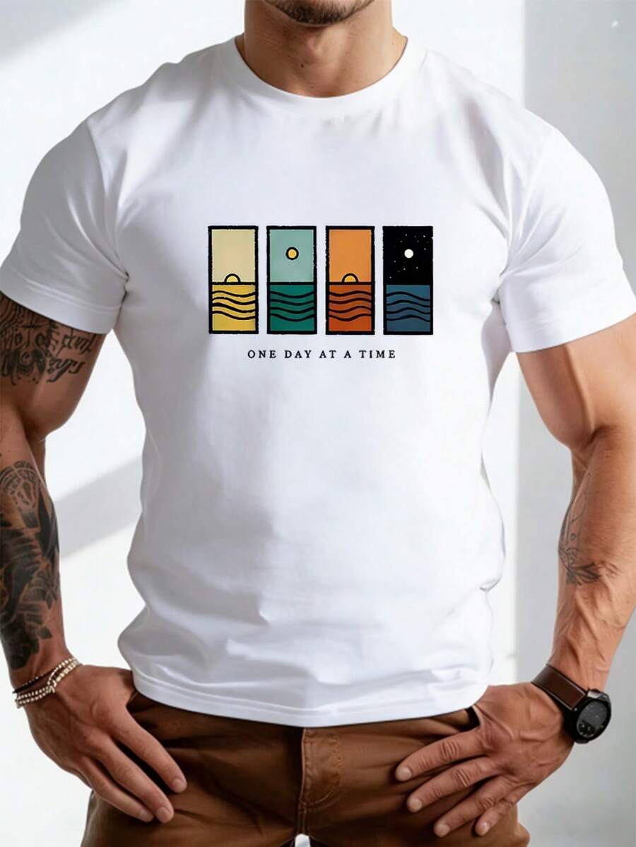 Men Tank Tops - White - View 1