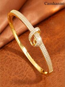 Camhanno This Accessory Is Made Of Copper And Stainless Steel, With 18K Gold Plating - Gold - View 4