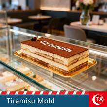 Acrylic Tiramisu Powder Stencil Mold, Compatible With Round/Square Cake Powder Shakers, Creates Exquisite Cocoa Powder Print Effect, Smooth Edges For Hands, Reusable. Multiple Classic Letter And Blessing Templates (Tiramisu, Happy Birthday, Congrats, Etc.), Beginners Can Also Make Beautiful Cake Decorations. Suitable For Home Baking, Birthday Parties, Holiday Celebrations, Commercial Dessert Shops, Essential Tool For Baking Enthusiasts. - Multicolor - View 7