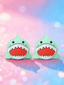2 Pcs Thumb Grip Caps Compatible With Nintendo Switch /Switch OLED/Switch Lite, Controller Silicone Joystick Caps Cover Compatible With Switch Controller, Game Controller Accessories,Football/Shark/Flower/Cloud/Panda Patterns - Multicolor - View 19