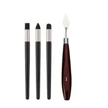 4pcs Oil Pastel Smudge Stick, Oil Painting Knife Set, Multifunction Art Tools For Professional Artists Sketching And Oil Painting Creation - Sets - View 6
