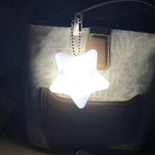 LED Automatic Sensor Light Strip | Starry Night Sensor Light, Keychain Decorative Light, Polished Light Head, Wallet Light, Portable Mini Night Light, Suitable For Handbags, Wallets And Makeup Bags (White Light), USB Rechargeable Battery - 星星小夜燈 - 查看 6