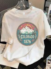 Halloween Graphic T-Shirt - White - View 1