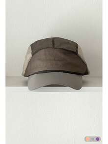 Gorra de camionero de malla transpirable, bordado de letras de bloque de color minimalista, gorra de béisbol unisex, versátil para exteriores de verano, adecuada para todas las estaciones - Multicolor - Ver 13