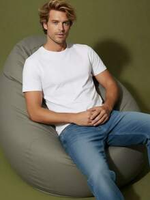 Colombia Heartbeat Cotton T-Shirt With Round Neck - 白色 - 查看 6