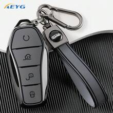 Premium Soft TPU Car Key Fob Cover, Anti-Scratch Protective Case Fit For BYD Qin Plus Song Pro Max Tang EV Dolphin EV Smart Remote Key - BYD D - View 1