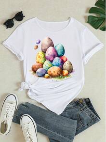 Women T-Shirts - White - View 4
