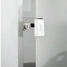 Medicine Cabinet, First Aid Cabinet With Lock, Stainless Steel, 30 X 12 X 60 Cm - 銀色 - 查看 8