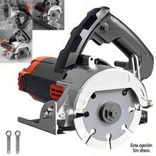 110V Electric Circular Saw Marble Cutter for Tiles Marble Machine Stone Cutter Wall Electric Circular Saw Tile Cutter for Stone And Metal Cutting - Tipo de Enchufe B USA (110-127V) - Ver 2