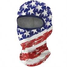 Balaclava Ski Mask, Motorcycle Summer Thin Cooling UV Protection Neck Gaiter For Men/Women - Us Flag 1 - View 1