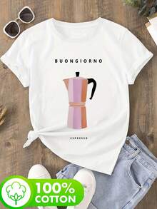 Women T-Shirts - White - View 2