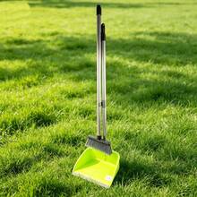 Foldable Broom And Dustpan Set, Household Kitchen Bathroom Cleaning Sweeping Combination - A - View 3