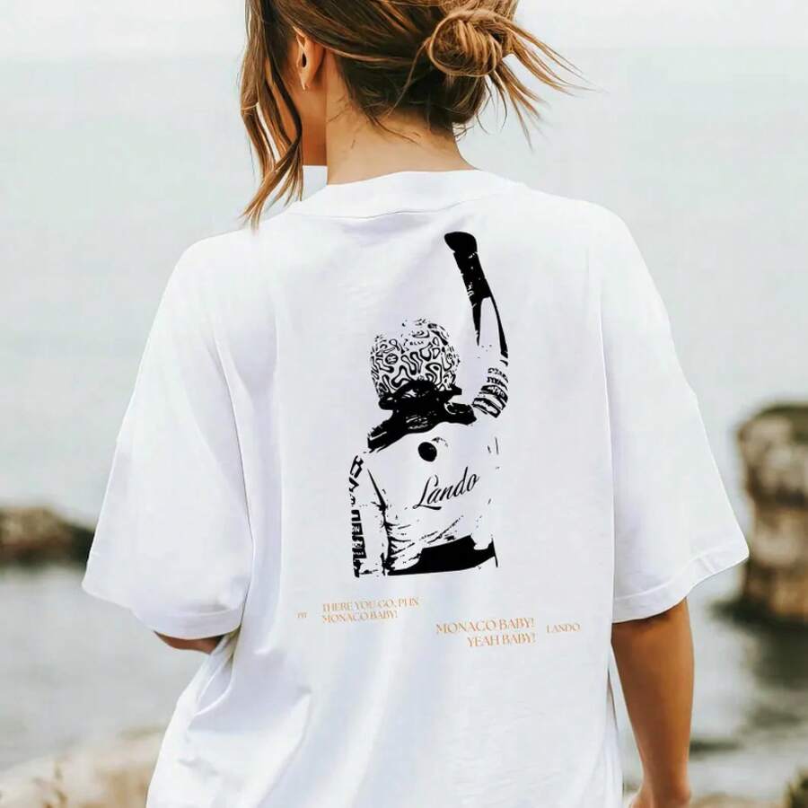 Camiseta de para el Gran Premio de Mónaco - Blanco - Ver 1